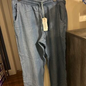 Workshop Republic Clothing Light Blue Relaxed Men's Jeans